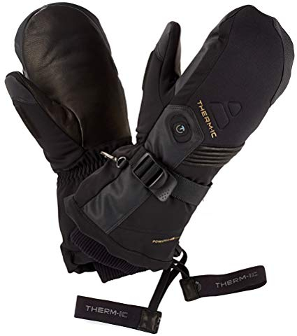 Therm-ic Herren Ultra Heat Mittens Men Fausthandschuh, Black, XL-9,5