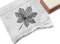Stempel Motivstempel Kastanien-Blatt - Bildstempel für Basteln Karten Tischdeko Kunst Scrapbook Herbst-Deko Geschenk für Kinder- zAcheR-fineT