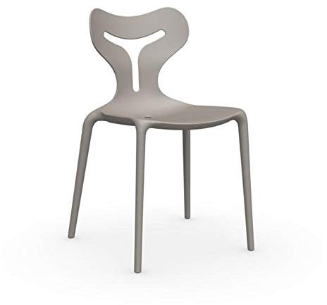 CONNUBIA Stuhl Modell Area 51 aus Polypropylen, 4-teiliges Set – erhältlich in 8 Farben – Callicgaris (matttaupe)