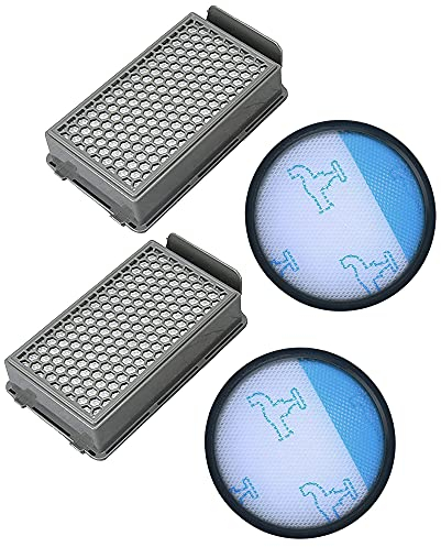 SANAWATEC Set di 2 filtri compatibili con Rowenta Compact Power Cyclonic Force RO3718EA RO3724EA RO3731EA RO3753EA RO3786EA RO3798EA Vacuum Cleaner di ricambio per aspirapolvere Rowenta ZR005901