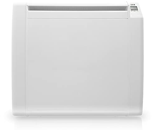 HJM AMC1500 Emisor térmico cerámico Bajo Consumo | Programable | Pantalla LCD | 1500 W | Blanco, 230 V