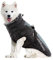 PETCUTE Hundemantel Wasserdichter,Reflektierend Hundejacke für Kleine Mittlere Große Hunde,Verstellbar Windabweisender Hundejacke,Warmer Hund Wintermantel mit Geschirr,Ideal für den Winter,2XL