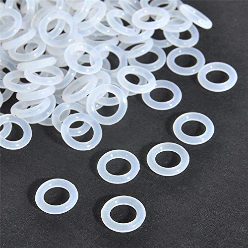 120pcs/bag White Rubber O Ring Keyboard Switch Dampeners Keyboards Accessories For Keyboard Dampers Keycap O Ring Replace Part - (Color:)