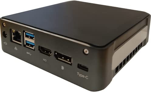 XUM Mini PC Intel Core i7 8565U 4.6GHz, Windows 11 Home, 16GB RAM DDR4, 512GB NVMe SSD, Type-C HDMI DP, Wi-Fi, Supporting 4K UHD Gigabit Ethernet