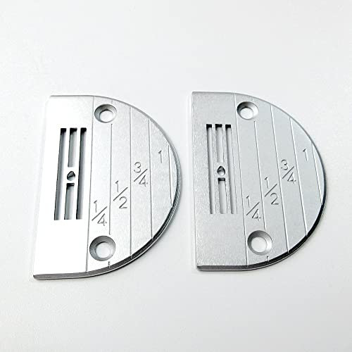Industrial Sewing Machine Needle Plate E Type for Brother,JUKI,Singer 2 PCS (E22)