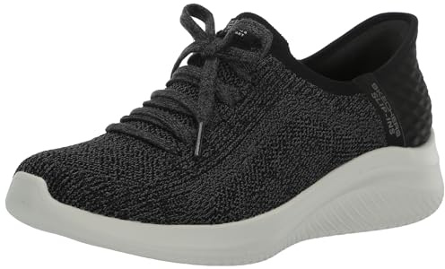 Skechers Femme Hands Free Slip-ins Ultra Flex 3.0-Brilliant Path Basket, Noir, 35 EU Large