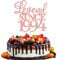Xsstarmi 1 Pack Glitter Legend Since 1995 Cake Topper Thirty Cheers to 30 Years Old Cake Pick for Funny 30 Happy 30th Birthday Wedding Anniversary Party Cake Decorations Rose Gold
