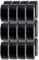 Crimson Starfish Black Duct Tape | 24 Rolls of 48mm x 45m Gaffer Tape | Water Resistant Duct Tape | Adhesive Tape Multi-Use for Indoor/Outdoor | Strong Adhesive Tape