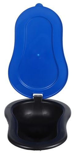 jojofuny Kompakte Zusammenklappbare Bettpfanne Für Frauen Temporäres Tragbares Urinal Verschütten Perfekt Für Notfälle