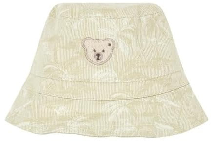 Steiff Hut EU Größe 39 Antique White, Kinderhut für den Frühling Sommer, Sonnenhut, Sommer mützen für Jungen und Mädchen, Fischerhut
