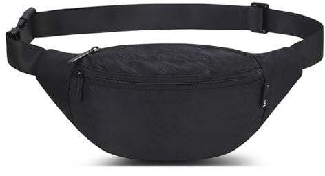Wasserdichter Bauchtasche - Gürteltasche - Bauchtasche Herren - Bauchtasche Damen - Lauftasche - ideal für Damen und Herren - verstellbare Hüfttasche mit sicherem Platz für Wertsachen und Mobilgeräte