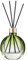 Rattanstäbchen-Diffusor-Set, 110 ml (3,7 fl oz) Duftdiffusor mit 5 Stäbchen für Badezimmer, Schlafzimmer, Lufterfrischer, Raumduft, Rattanstäbchen-Diffusor für Büroregal-Dekor(White Peach Oolong)
