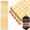 Wooden Broom Handle – Multipurpose Garden Broom Shaft, Mop Handle, Broomstick Brush Pole, Plant Support Wooden Sticks for Garden - 120cm Long Stick (PACK OF 10, 1/8 (28/29mm)
