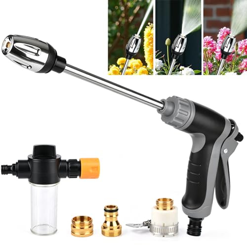 Power Jet Hochdruckpistole, Powerjet Hochdruckpistole Gartenschlauch/Spritze/Aufsatz für Ultrawasher Turbo Hochdruckreiniger Jeden Gartenschlauch.