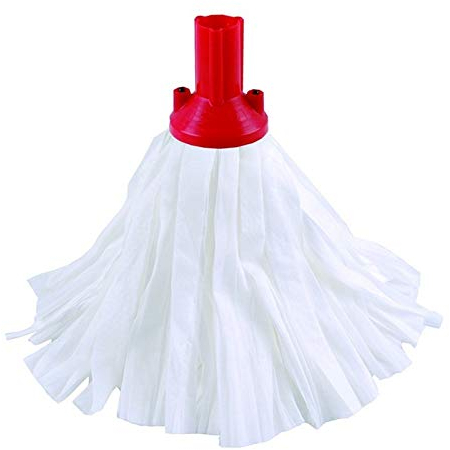 Professional Super White Colour Coded Mop Head - Red