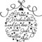 Rayher Hobby 28984000 Stempel Frohe Weihnachten, 7 x 7 cm, Holzfarben / Beige