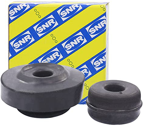 1x SNR Reparatursatz Rep. Satz Federbeinstützlager Domlager hinten Hinterachse, Schwarz