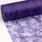 Sizoflor Tischband - 25 Meter Rolle + 300 Mini-Dekodiamanten Gratis (30cm Breite, Violett)