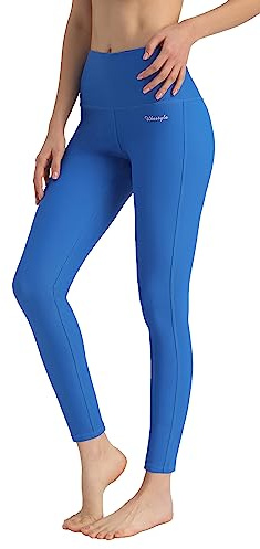 Ubestyle Women's Slim Swim Pants | Tummy Control Built-In Liner Chlorine Resistant Quick Dry Sun Protection Beach Pool & Water Sports