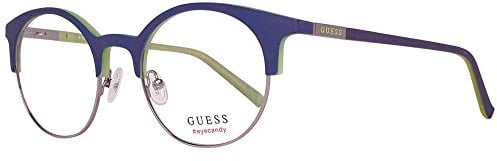 Guess GU3025 51091 Brillengestelle GU3025 091 Rund Brillengestelle 51, Blau