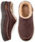 Zigzagger Herren Memory Foam Suede Mokassins Hausschuhe, Kaffee, 40/41EU