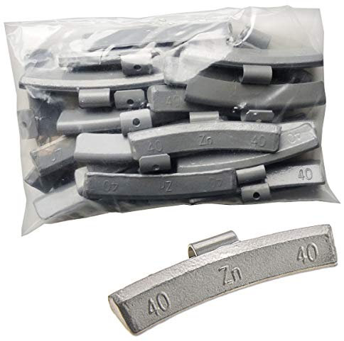 Stix 25x Schlaggewichte Auswuchtgewichte 40g Zink Alufelgen Zinkgewichte Gewichte ZN