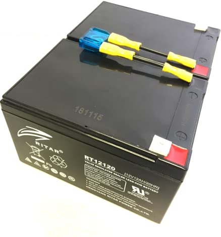 RBC6 UPS, APC COMPATIBLE Battery pack - FULLY ASSEMBLED SMT1000I (SU1000 & SUA1000 range)