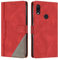 Radoo Kompatibel mit Xiaomi Redmi 7 / Xiaomi Redmi Y3 Hülle, PU Leder Handyhülle [Stand Feature] [Kartenfachr] [Magnetic Closure Snap] Schutzhülle Klappbar Flip Case Cover für Redmi 7/Y3 (Rot)