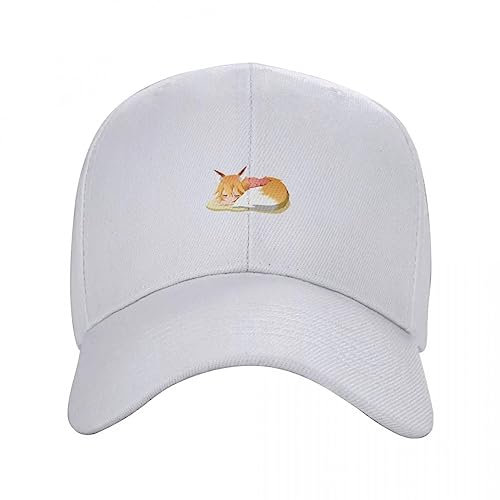 TONFON Baseballkappe Hiphop Sonnenhut Kitsune Cap Baseballkappe Vintage Herrenkappe Damen Herrenmode Sonnenschutz Golfkappe Snapback Einstellbar Geburtstagsgeschenke