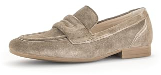 Gabor Damen Slipper, Frauen Slip On,Leichte Mehrweite (G),schluepfschuhe,College Schuhe,Businessschuhe,Slip-ons,Mokassins,sesamo,42 EU / 8 UK