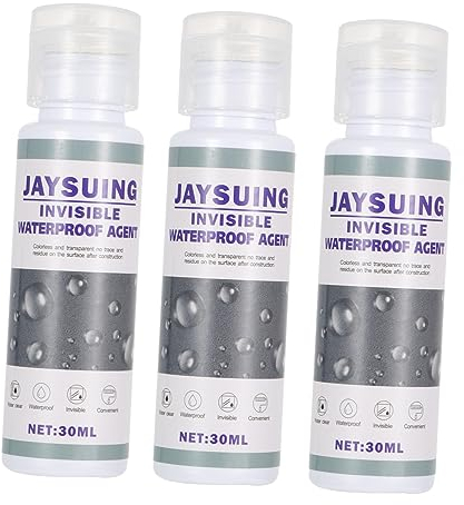 Homoyoyo 3 Piezas revestimiento impermeable agente impermeable agente invisible sellador impermeabilizante aerosol de plomería pegamento en aerosol sello agente de reparación tubería