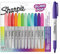Sharpie Glam Pop Permanent Markers | Fine Point for Bold Details | Assorted Vibrant Colours | 12 Marker Pens