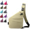 Diebstahlsichere Reisetasche Brusttasche Damen，Anti Theft Travel Bag Diebstahlsichere Tasche Herren，Diebstahlsichere Umhängetasche Bodybag Damen，Anti Diebstahl Tasche Damen (Beige)