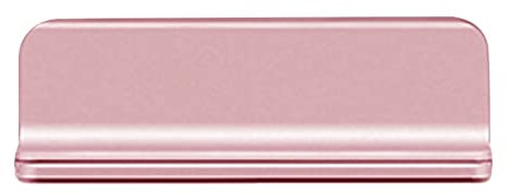 ERNZAT Xuanqingyi Store Vertikal Verstellbarer Laptop-Ständer, Aluminium, tragbare Notebook-Halterung, Basishalter, kompatibel mit MacBook, kompatibel mit Pro Air, Zubehör 2020 (Color : Rose Golden)