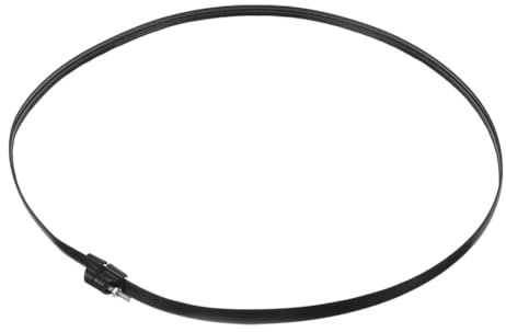HOLIDYOYO Ventiladores Accesorios Para Ventiladores Eléctricos Aro Fijo Para Cubierta Pieza De Repuesto De 18 Pulgadas Tornillos Negros Material De Hierro Abs Diseño Resistente Y Elegante