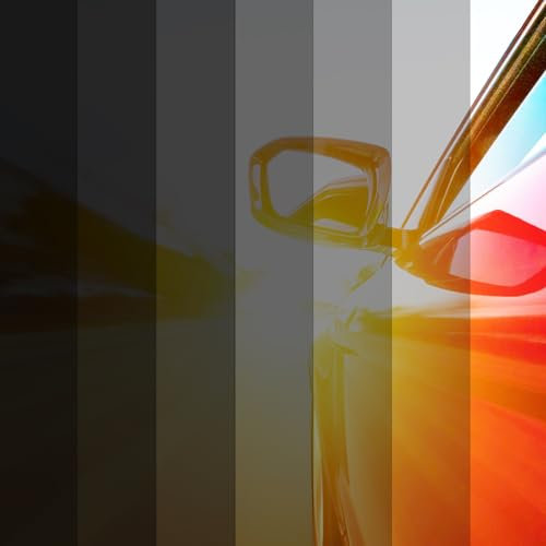 IAQWE Auto-Keramik-Fenstertönung, 50,8 cm x 3 m, mit 20 % VLT, Nano-Keramik-Tönungsfolie für Autofenster, UV- und IR-Schutz, Wärmedämmung, explosionsgeschützt, kratzfest