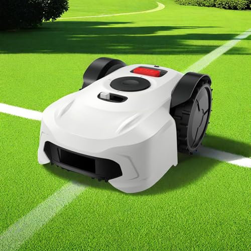 Lakenbroade Robot Lawn Mower RTK Robotic Lawnmower, AI-Assisted Mapping, Virtual Boundary, APP Control, 58dB(A) Quiet, Multi-Zone Management