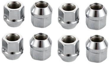 REHOSE Schlüssel 19 mm Radmuttern 21 mm Höhe m12x1.25, m12x1.5, m14x1.5, 1/2-20,1/16-18, Gewinde Kegelsitz offenes Ende Radmuttern 8 STK(1-2-20)