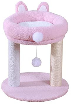 Árbol para gatos mediano Marco de escalada for gatos con Orejas de conejo, arena for gatos de tres capas, marco for gatos, juguete for gatos, rascador for gatos, suministros for mascotas Torre para ga