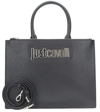 Just Cavalli Damen Shopper schwarz mit UNI Logo