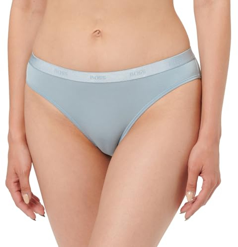 BOSS Women's Letter, 459light/pastel blue, L