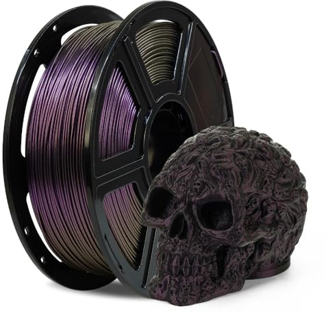 FLASHFORGE Chameleon Rapid PLA Filament 1.75mm Abyssal Purple, PLA Color Shift High Flow Speedy 3D Printer Filament, Max 500mm/s Fast Printing, Display Shimmering Effects from Various Angles and Light