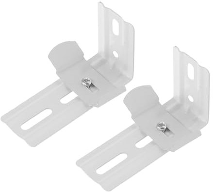 OSALADI Jalousien-vorhanghalterungen 2er-pack Halterung Für Vertikale Jalousien Einfach Zu Installierende Clips Zum Austauschen Von Jalousien