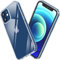 PhoneThrone COVER CUSTODIA PER APPLE IPHONE 12 MINI TRASPARENTE TPU SLIM MORBIDA