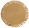 Fade Set 6 Tovagliette rotonde, sottopiatti marrone Izzie D38 cm