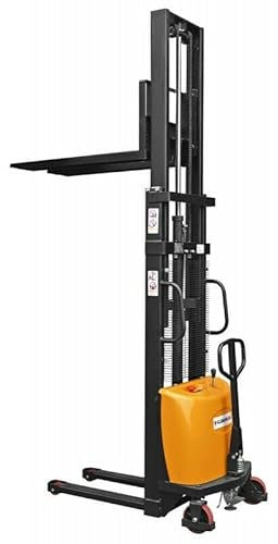 Transpaleta semieléctrica con mástil elevador B1040 (capacidad de carga 1000 kg, carrera de 4000 mm)