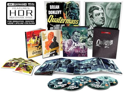Quatermass 2 Limited Collector's Edition 4K UHD + Blu-Ray [Region A & B & C]