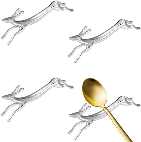 GALPADA 4 Stück Besteckhalterungen Für Tisch Und Küche Essstäbchen Ablage Für Gabeln Und Löffel Kompakt Leicht Zu Tragen 8.00 X 3.00 X 1.00 cm