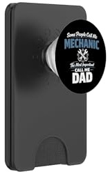 Some People Call Me Mechanic Dad Blue Collar Job Daddy PopSockets PopWallet per MagSafe
