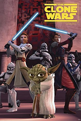 Star Wars The Clone Wars Poster Group (68,5cm x 101,5cm)